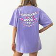 Enchanted To Teach You Bracelet Teacher Back To School Women's Comfort Colors T-Shirt Back Print Violet Enchanted To Teach You Bracelet Teacher Back To School Women's Comfort Colors T-Shirt Back Print Violet