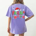 FA LA 8 Christmas Santa FA La Math Teacher Student Women's Comfort Colors T-Shirt Back Print Violet FA LA 8 Christmas Santa FA La Math Teacher Student Women's Comfort Colors T-Shirt Back Print Violet