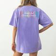 FACS Teacher Family And Consumer Science Teacher Women's Comfort Colors T-Shirt Back Print Violet FACS Teacher Family And Consumer Science Teacher Women's Comfort Colors T-Shirt Back Print Violet