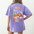 Farm Trip Field Trip Squad Farm Visit Teachers Students Women's Comfort Colors T-Shirt Back Print Violet Farm Trip Field Trip Squad Farm Visit Teachers Students Women's Comfort Colors T-Shirt Back Print Violet