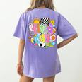 Field Day Fun Day Let The Games Begin Field Trip Teacher Kid Women's Comfort Colors T-Shirt Back Print Violet Field Day Fun Day Let The Games Begin Field Trip Teacher Kid Women's Comfort Colors T-Shirt Back Print Violet