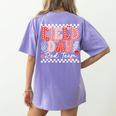 Field Day Red Team Outdoor Field Day Games For Kids Teacher Women's Comfort Colors T-Shirt Back Print Violet