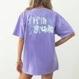 Fifth Grade Team Coquette Bow 5th Grade Teacher Girl Kid Women's Comfort Colors T-Shirt Back Print Violet Fifth Grade Team Coquette Bow 5th Grade Teacher Girl Kid Women's Comfort Colors T-Shirt Back Print Violet