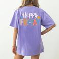Fri-Yay Teacher Fry Yay Friday Weekend Happy Fri-Yay Women's Comfort Colors T-Shirt Back Print Violet Fri-Yay Teacher Fry Yay Friday Weekend Happy Fri-Yay Women's Comfort Colors T-Shirt Back Print Violet