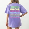 Gen A Slang Teachers Happy 1st Day Of School 2025 Students Women's Comfort Colors T-Shirt Back Print Violet Gen A Slang Teachers Happy 1st Day Of School 2025 Students Women's Comfort Colors T-Shirt Back Print Violet