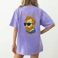 Go Hard Or Go Home Art Teacher Women's Comfort Colors T-Shirt Back Print Violet Go Hard Or Go Home Art Teacher Women's Comfort Colors T-Shirt Back Print Violet