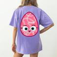 Good Egg Teacher Halloween Costume Group The Greg Egg Women's Comfort Colors T-Shirt Back Print Violet Good Egg Teacher Halloween Costume Group The Greg Egg Women's Comfort Colors T-Shirt Back Print Violet