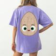Good Egg Teacher Halloween Costume Group The Shel Egg Women's Comfort Colors T-Shirt Back Print Violet Good Egg Teacher Halloween Costume Group The Shel Egg Women's Comfort Colors T-Shirt Back Print Violet