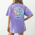 Groovy Life Skills Squad Teacher Special Ed SPED Team Crew Women's Comfort Colors T-Shirt Back Print Violet Groovy Life Skills Squad Teacher Special Ed SPED Team Crew Women's Comfort Colors T-Shirt Back Print Violet
