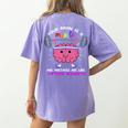 Growth Mindset Teacher Shirt Inspirational Shirts Women's Comfort Colors T-Shirt Back Print Violet Growth Mindset Teacher Shirt Inspirational Shirts Women's Comfort Colors T-Shirt Back Print Violet