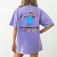 Growth Mindset Tee Teacher Quotes Men Women Kids Women's Comfort Colors T-Shirt Back Print Violet