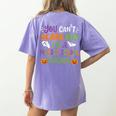 Halloween You Cant Scare Me Im A Middle School Teacher Women's Comfort Colors T-Shirt Back Print Violet Halloween You Cant Scare Me Im A Middle School Teacher Women's Comfort Colors T-Shirt Back Print Violet