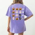 Halloween Math Teacher Men Women Order Of Operations Women's Comfort Colors T-Shirt Back Print Violet Halloween Math Teacher Men Women Order Of Operations Women's Comfort Colors T-Shirt Back Print Violet