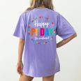 Happy Pi Day Pie Math Coach Teacher Pi Day Lover Nerdy Women's Comfort Colors T-Shirt Back Print Violet Happy Pi Day Pie Math Coach Teacher Pi Day Lover Nerdy Women's Comfort Colors T-Shirt Back Print Violet