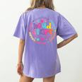 Head Start Dream Team Squad Teacher Headstart Back To School Women's Comfort Colors T-Shirt Back Print Violet Head Start Dream Team Squad Teacher Headstart Back To School Women's Comfort Colors T-Shirt Back Print Violet