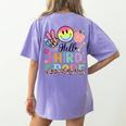 Hello 3rd Grade Boy Girl Teacher Back To School 3rd Grade Women's Comfort Colors T-Shirt Back Print Violet Hello 3rd Grade Boy Girl Teacher Back To School 3rd Grade Women's Comfort Colors T-Shirt Back Print Violet