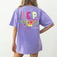 IEP I Encourage Progress Teacher Special Education Men Women Women's Comfort Colors T-Shirt Back Print Violet IEP I Encourage Progress Teacher Special Education Men Women Women's Comfort Colors T-Shirt Back Print Violet