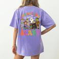 Inclusion Isnt Scary Halloween Skeleton Ghost Sped Teacher Women's Comfort Colors T-Shirt Back Print Violet Inclusion Isnt Scary Halloween Skeleton Ghost Sped Teacher Women's Comfort Colors T-Shirt Back Print Violet