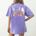 Inclusion Isn't Scary SLP Halloween Sped Teacher Women's Comfort Colors T-Shirt Back Print Violet Inclusion Isn't Scary SLP Halloween Sped Teacher Women's Comfort Colors T-Shirt Back Print Violet