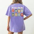 Inclusion Is My Jam Neurodiversity Special Education Teacher Women's Comfort Colors T-Shirt Back Print Violet Inclusion Is My Jam Neurodiversity Special Education Teacher Women's Comfort Colors T-Shirt Back Print Violet