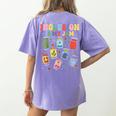 Inclusion Is My Jam SPED Teacher Special Education Life Women's Comfort Colors T-Shirt Back Print Violet Inclusion Is My Jam SPED Teacher Special Education Life Women's Comfort Colors T-Shirt Back Print Violet