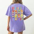 Inclusion Is My Jam SPED Teacher Special Education Teacher Women's Comfort Colors T-Shirt Back Print Violet Inclusion Is My Jam SPED Teacher Special Education Teacher Women's Comfort Colors T-Shirt Back Print Violet