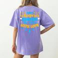 Infant Whisperer Daycare School Childcare Infant Teacher Women's Comfort Colors T-Shirt Back Print Violet Infant Whisperer Daycare School Childcare Infant Teacher Women's Comfort Colors T-Shirt Back Print Violet