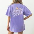 Intervention Teacher Intervention Specialist Women's Comfort Colors T-Shirt Back Print Violet Intervention Teacher Intervention Specialist Women's Comfort Colors T-Shirt Back Print Violet
