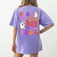 It's a Bootiful Day To Make Music Halloween Music Teacher Women's Comfort Colors T-Shirt Back Print Violet It's a Bootiful Day To Make Music Halloween Music Teacher Women's Comfort Colors T-Shirt Back Print Violet