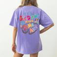 It's A Good Day To Make Some Art Artist Drawing Teacher Tees Women's Comfort Colors T-Shirt Back Print Violet It's A Good Day To Make Some Art Artist Drawing Teacher Tees Women's Comfort Colors T-Shirt Back Print Violet
