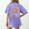 It's A Good Day To Sing Back To School Music Teacher Women's Comfort Colors T-Shirt Back Print Violet It's A Good Day To Sing Back To School Music Teacher Women's Comfort Colors T-Shirt Back Print Violet
