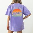 It's In The Syllabus Shirt Professor Saying College Teacher For Men Women Women's Comfort Colors T-Shirt Back Print Violet