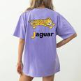 J Is For Jaguar ABC Alphabet T-Shirt For Teachers Students Women's Comfort Colors T-Shirt Back Print Violet J Is For Jaguar ABC Alphabet T-Shirt For Teachers Students Women's Comfort Colors T-Shirt Back Print Violet