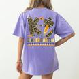 K Is For Kindergarten Teacher Coquette Bow Camo Women's Comfort Colors T-Shirt Back Print Violet K Is For Kindergarten Teacher Coquette Bow Camo Women's Comfort Colors T-Shirt Back Print Violet