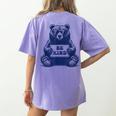 Be Kind For Teacher Kindness Women Men Women's Comfort Colors T-Shirt Back Print Violet Be Kind For Teacher Kindness Women Men Women's Comfort Colors T-Shirt Back Print Violet