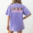 Latina ASL American Sign Language Latina Power ASL Teacher Women's Comfort Colors T-Shirt Back Print Violet Latina ASL American Sign Language Latina Power ASL Teacher Women's Comfort Colors T-Shirt Back Print Violet