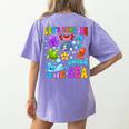 Let's Explore Under The Sea Back To School Student Teacher Women's Comfort Colors T-Shirt Back Print Violet Let's Explore Under The Sea Back To School Student Teacher Women's Comfort Colors T-Shirt Back Print Violet