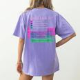 Can I Lick It Periodic Table Teacher Student Kids Women's Comfort Colors T-Shirt Back Print Violet Can I Lick It Periodic Table Teacher Student Kids Women's Comfort Colors T-Shirt Back Print Violet