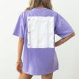 Lined Paper Notebook Halloween Costume For Students Teachers For Men Women Kids Women's Comfort Colors T-Shirt Back Print Violet Lined Paper Notebook Halloween Costume For Students Teachers For Men Women Kids Women's Comfort Colors T-Shirt Back Print Violet