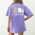 I Love School Supplies Teacher Shirt Women's Comfort Colors T-Shirt Back Print Violet I Love School Supplies Teacher Shirt Women's Comfort Colors T-Shirt Back Print Violet