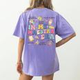 In My Maestra Era Spanish Bilingual Teacher First Day Women's Comfort Colors T-Shirt Back Print Violet In My Maestra Era Spanish Bilingual Teacher First Day Women's Comfort Colors T-Shirt Back Print Violet
