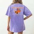 Math Nerd The Mathemachicken a Math Teacher Women's Comfort Colors T-Shirt Back Print Violet Math Nerd The Mathemachicken a Math Teacher Women's Comfort Colors T-Shirt Back Print Violet