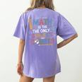 Math Teacher Mathematician Subject Mathematics Joke Women's Comfort Colors T-Shirt Back Print Violet Math Teacher Mathematician Subject Mathematics Joke Women's Comfort Colors T-Shirt Back Print Violet