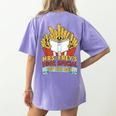 Mrs Frey Book Special Reading Elementary Teacher Women's Comfort Colors T-Shirt Back Print Violet Mrs Frey Book Special Reading Elementary Teacher Women's Comfort Colors T-Shirt Back Print Violet