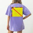 Multiplication Table Chart Math Shirt Teacher Student Outfit For Men Women Girls Kids Women's Comfort Colors T-Shirt Back Print Violet Multiplication Table Chart Math Shirt Teacher Student Outfit For Men Women Girls Kids Women's Comfort Colors T-Shirt Back Print Violet