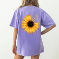 Music For Men Women Music Teacher Music Lover Women's Comfort Colors T-Shirt Back Print Violet