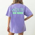 Musical 67 Music Meme Slang Six Seven Music Teacher Women's Comfort Colors T-Shirt Back Print Violet Musical 67 Music Meme Slang Six Seven Music Teacher Women's Comfort Colors T-Shirt Back Print Violet