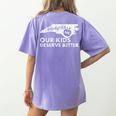 NC Red For Ed North Carolina Teacher Strike T-Shirt For Men Women Kids Women's Comfort Colors T-Shirt Back Print Violet NC Red For Ed North Carolina Teacher Strike T-Shirt For Men Women Kids Women's Comfort Colors T-Shirt Back Print Violet