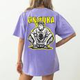Onizuka Great Teacher Classic Anime Women's Comfort Colors T-Shirt Back Print Violet Onizuka Great Teacher Classic Anime Women's Comfort Colors T-Shirt Back Print Violet