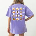Order Of Operations Math Quiz Game Teacher Thanksgiving Women's Comfort Colors T-Shirt Back Print Violet Order Of Operations Math Quiz Game Teacher Thanksgiving Women's Comfort Colors T-Shirt Back Print Violet